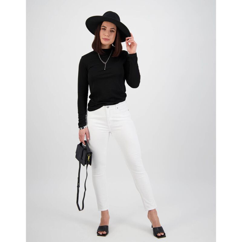 Vassalli Skinny Leg Ankle Grazer Jean image number 3